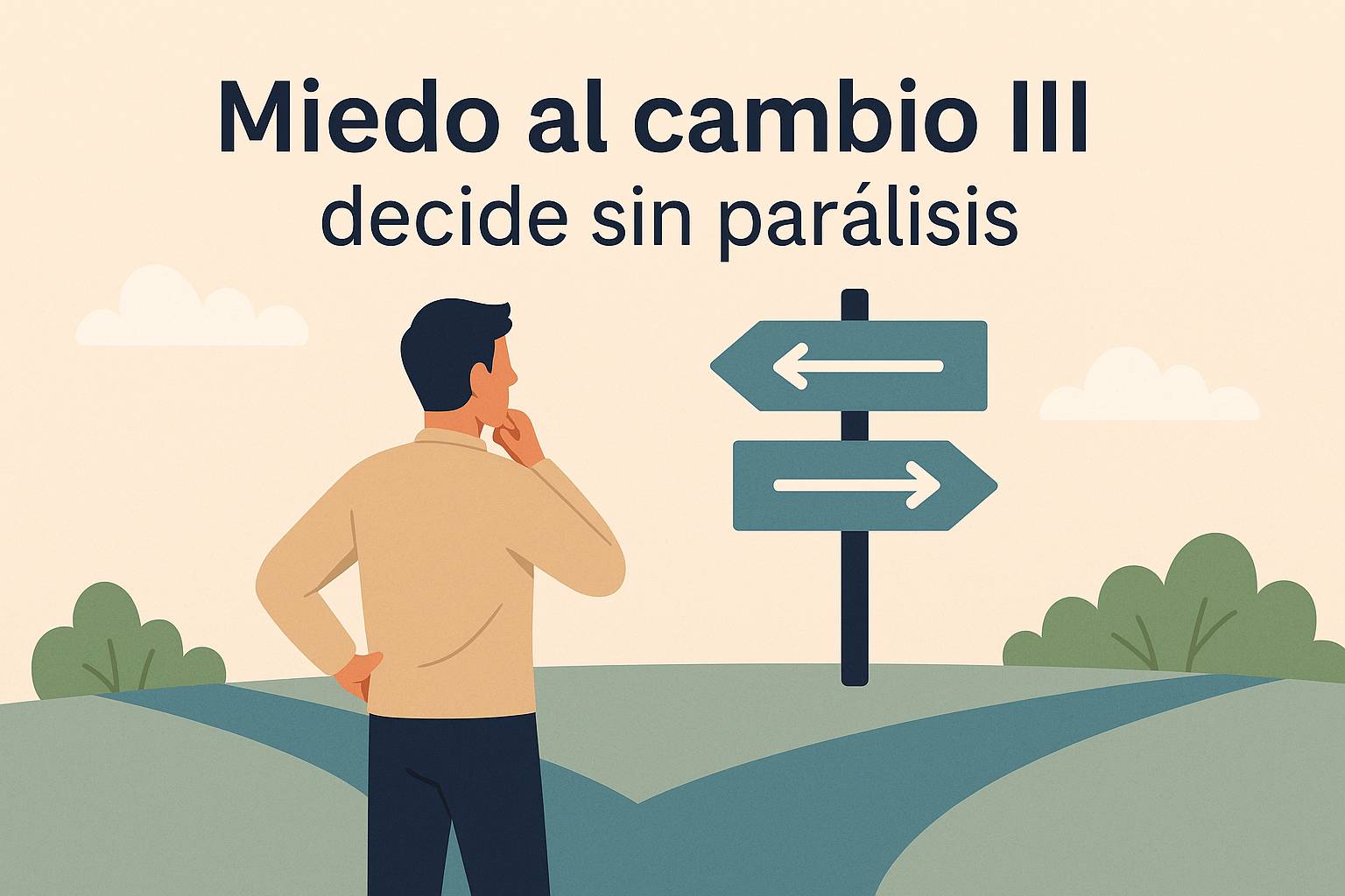 Miedo al cambio III decide sin parálisis